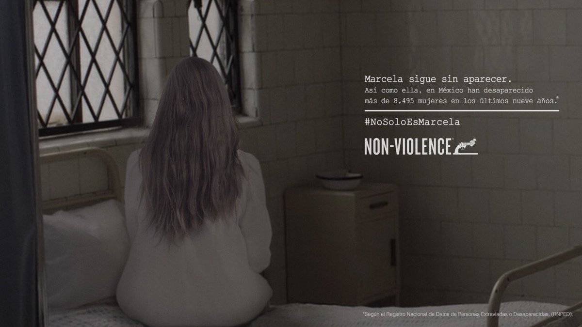 NVPMexico's tweet photo. @sopitas Queremos tu ayuda para levantar la voz de todas las mujeres. #NoSoloEsMarcela ¡En México hay más de 8 mil mujeres desaparecidas! https://t.co/SQXHiNaRQJ