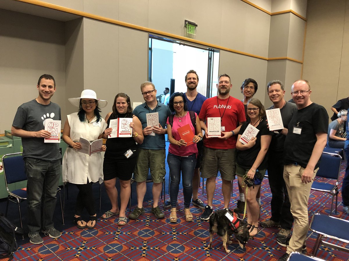 jonasrosland's tweet image. Such a great #CLSummit crowd, talking about #TheOpenOrg, how to break barriers and build communication channels in your organization. Thank you to everyone who participated, you all rock! We hope you’ll enjoy your new @openorgbook books :)