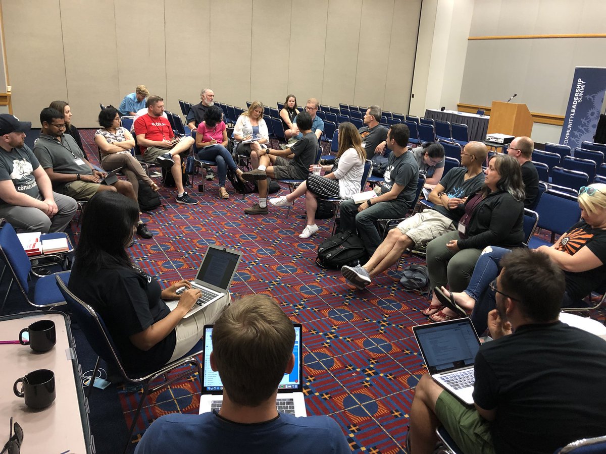 jonasrosland's tweet image. Such a great #CLSummit crowd, talking about #TheOpenOrg, how to break barriers and build communication channels in your organization. Thank you to everyone who participated, you all rock! We hope you’ll enjoy your new @openorgbook books :)