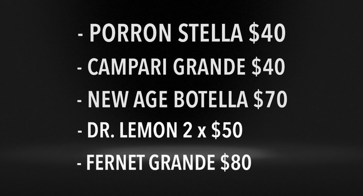 Volvemos en éste PreFeriado con PRECIOS DE PREVIA, la música de <a href="/tiagoamayadj/">DJ</a> y se regalan CHANDON 🍾 porque ésta noche es de festejo!!! 🙌🏼 Entrada: $50 PEDÍ LA TUYA: <a href="/inaquiam/">iñaqui am</a> @santiharistoy13 <a href="/matias/">matías</a>