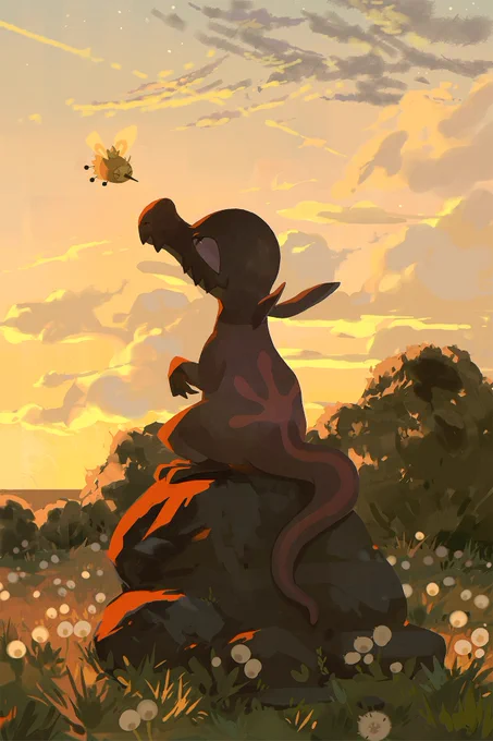 haven't painted any backgrounds in almost a year,  I'm a bit rusty ? 