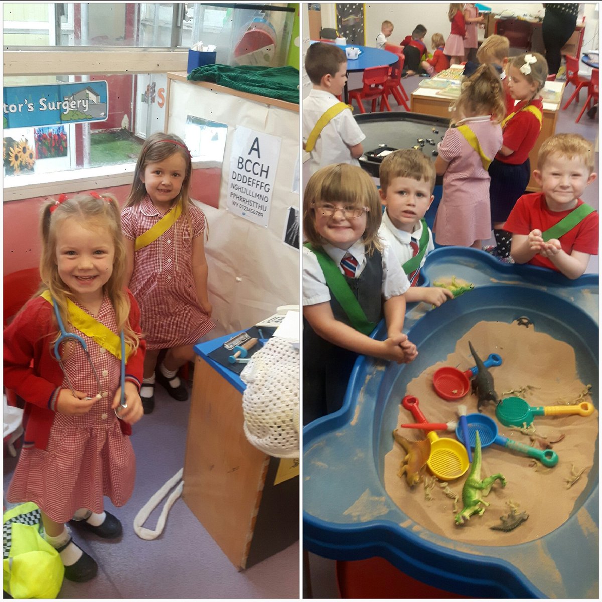 ysgolbrynhedydd's tweet photo. #YBHNURSERY we've been making sure we fill the end of nursery with lots and lots of fun and smiles! #YBH #DIAIUTF #nurseryam #readyforreception #endofschoolyear https://t.co/4fPr9kYMO2