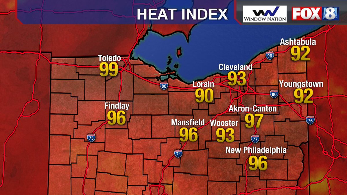 JennHarcher's tweet photo. Hot enough for you?  Stay cool, it's a scorcher outside!  
@fox8news https://t.co/KDA8OjgEY8