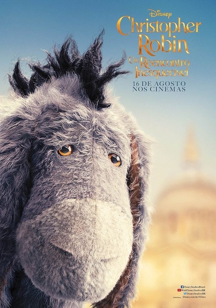 MoviePlusGT's tweet photo. Nuevos pósters individuales de #ChrisropherRobin para morirte de ternura. https://t.co/M1uV68yOMo
