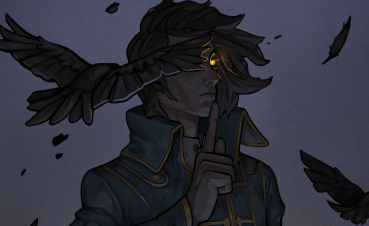 BusyMatches's tweet photo. The Crow #dishonored https://t.co/xapT6yUjzn
