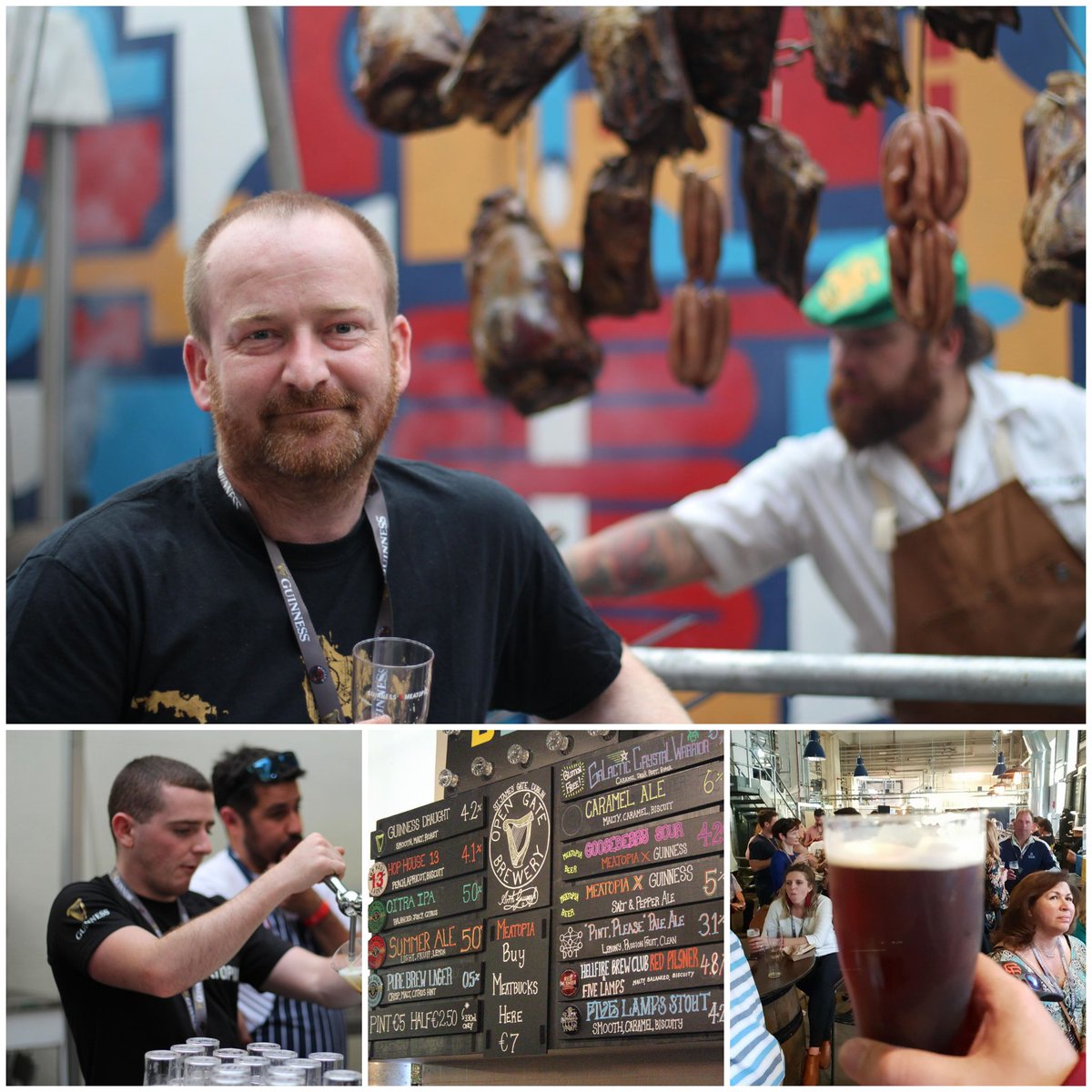 Hellfire_Brew's tweet photo. Our collaboration Red Pilsner with @the5LampsBeer at Meatopia in the the Guinnese Open Gate Brewery Oh &amp; Gary too. Meat &amp; great beer that pushes convention. Good times! I 🍻  #meatopia #Guinness #GuinnessOpenGate #theFiveLamps https://t.co/4dnnkPK0ho