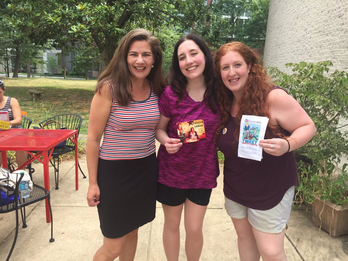 tmdtheaterdc's tweet photo. Dara saw @hexagondc 's @capitalfringe fest play today!!! It was a blast!!! So witty, fresh, and political humor to make you smile!
#fringeitforward #capfringe18 #acreativedc #girlboss #dctheatre #bythings #dctheater #paintedladies #202creates #swdc #hexagon #satire #dcsatire https://t.co/uLUzwYEkH7