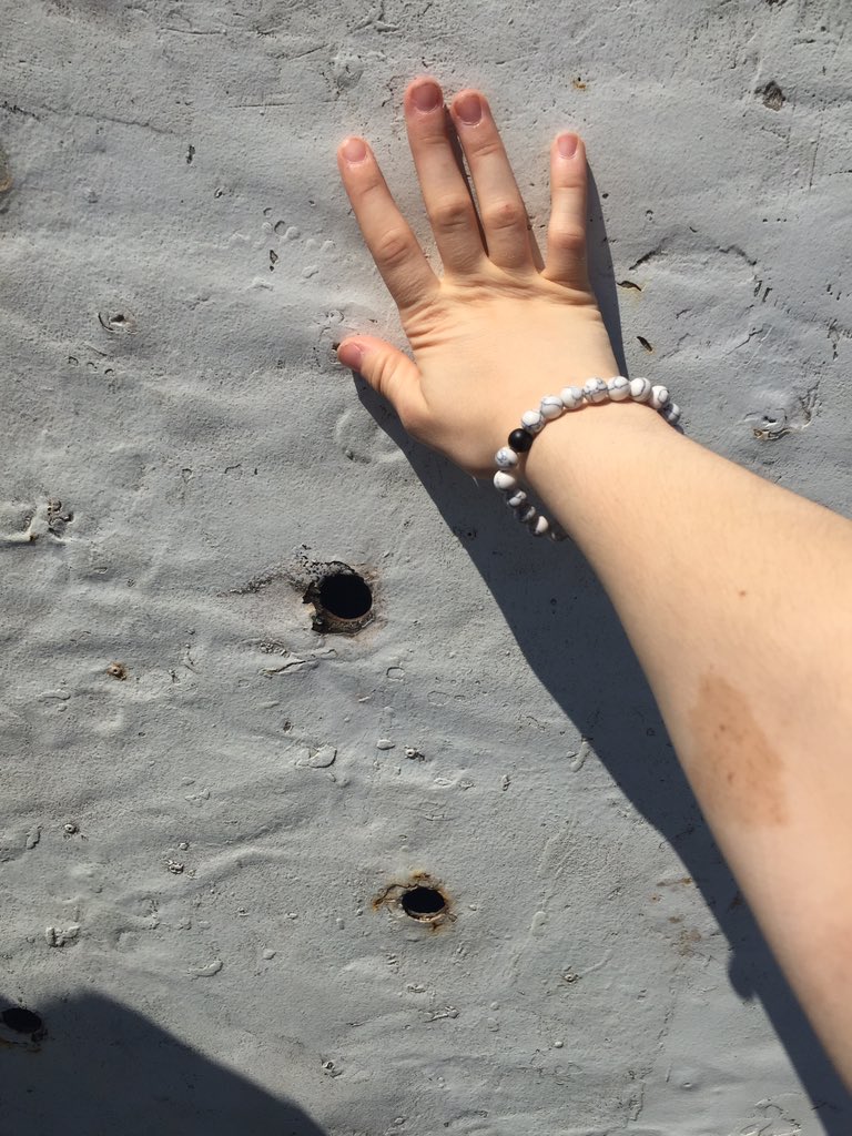 Not many people can say they've hugged the original Hollywood sign. The same sign that so many old movie stars went to touch for good luck. Maybe it will bring me good luck too. 💖 thank you <a href="/HollywoodHTour/">Heart of Hollywood Tour</a> for bringing apart the history  of a place I love so dear to my home.