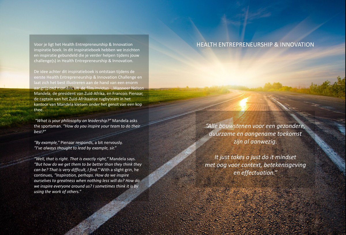 Laatste loodjes ... omslag/cover van #health #entrepreneurship &amp; #innovation #inspiratieboek. Let’s effectuate our future health(care) together!