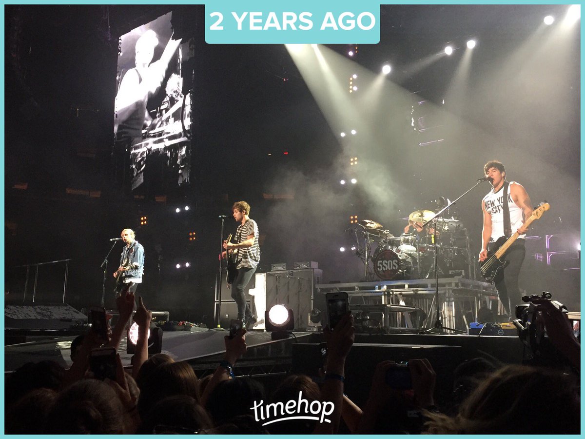 meep28's tweet photo. I can’t believe it’s been 2 years since I traveled to NYC for the first time and saw @5SOS play MSG ❤️ proud was an understatement. History was made that day! #SLFLMSG https://t.co/EVuendpFhd
