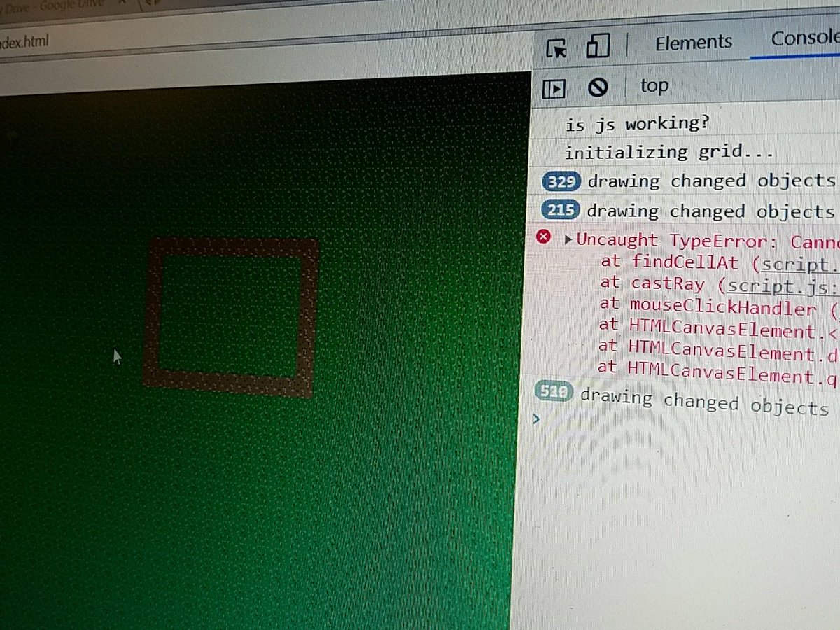 EverTheBestMatt's tweet image. Workin on #miniengine. boring to look at, but discovered, if make it draw the grid AND cells every frame, its a big perfirmance hit *facepalm* fixed framerate chug just by turning grid drawing off. Also added support for rendering only changed cells every frame, just in case...