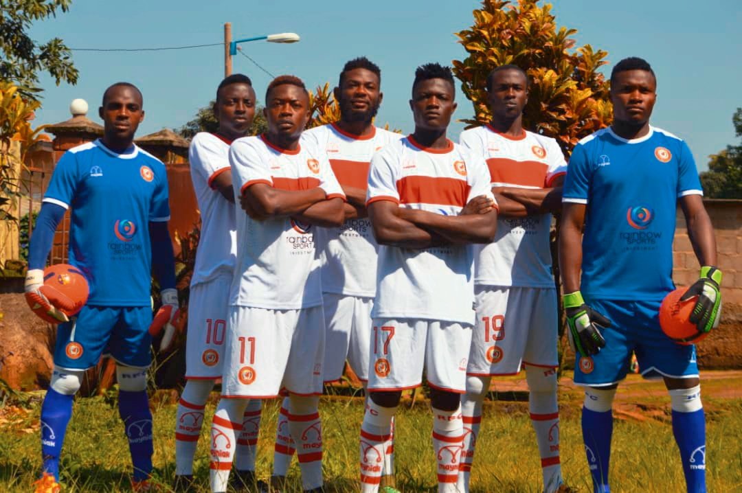 Mayniak_Sports's tweet photo. @Mayniak_Sports officially outdoored #RainbowFC kits today ahead of their new football season. Supervised by our Head of Central & East African markets
#CutOutToConquer #MCMXVIII https://t.co/7L7sKO4Gzt