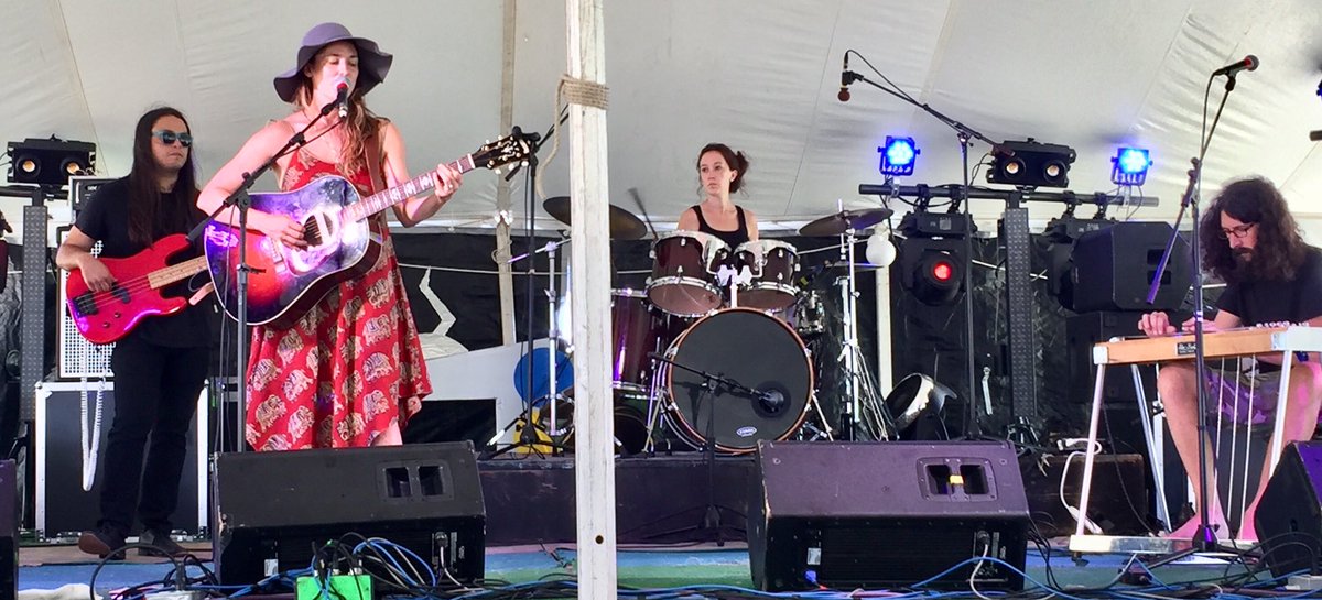 jandersnoyd's tweet photo. Crazy good set today from @dawnlandes  @ La Fete - loved what I heard from the upcoming album. https://t.co/pSshkun86q