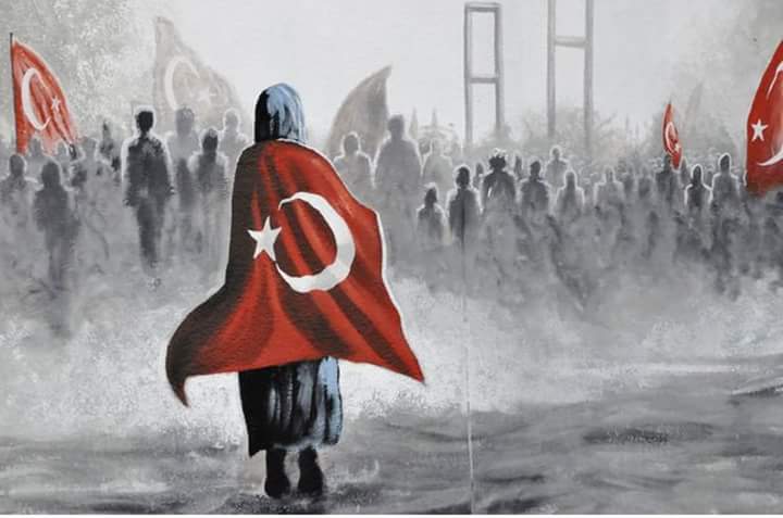 yesilmurat03's tweet photo. Bu millet...!!
hiçbir zaman tarihte anlatılan 
bir hikaye olmaya razı olmadı...!!
Şehid ve Gazilerinin kalemi ile...
Tarihi hep kendi yazdı... 
Sonunucusu ise; 15 Temmuz'dur...!!
Yazılan tarihin kahramanlarına Fatiha'larla.. https://t.co/ZdORrEgv32