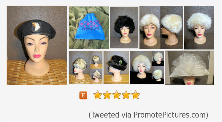 ChristmasSweat3's tweet photo. Vintage Hats - Glances Back Vintage by GlancesBackVintage Etsy shop #vintagehat #italianhat #Sheepskinhat #Indiehat
https://t.co/ctX3ljeTdE
(Tweeted via https://t.co/Ikuisj9SgU) https://t.co/2aJBBSffBz