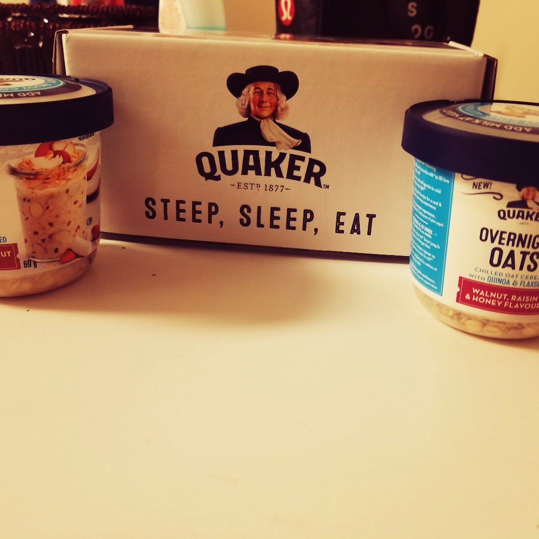 anw014's tweet photo. Recieved complimentary to test. These are so easy and yummy and convenient to grab and go! @QuakerCanada @influenster #SteepSleepEat #complimentary https://t.co/hneINxI7GO