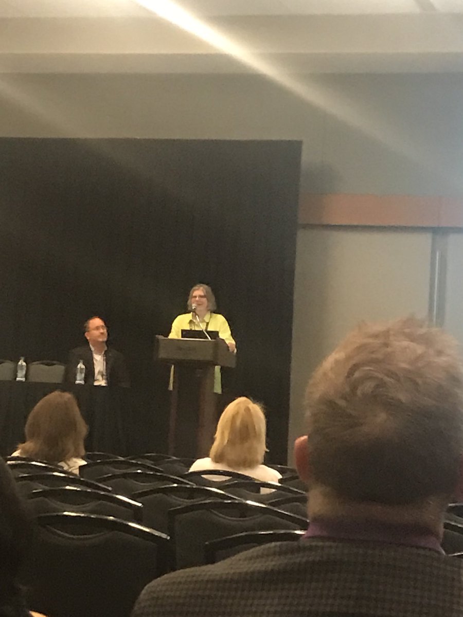 NickHansenDLR's tweet photo. @DLRGroup Campus Planner Krisan Osterby previewing her presentation at #SCUP2018 Join her, Mark Posner from @BethelU and Tom Harro from Noonday Ventures Tomorrow at 10am in room 208AB https://t.co/XMPN4J5iCW