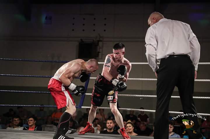 Our very own John Joyce getting the win over Angel Emilov last night to make it 6-0 at Celtic Clash 6 in Good Counsel GAA Club . Next.... 🥊 #boxing #boxingnews #irishboxing #InCombatWeTrust