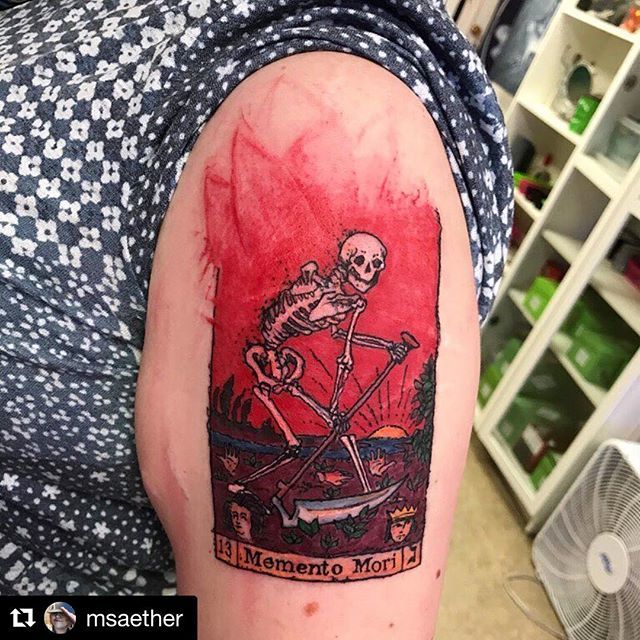 Shawn Wilken  Zombie tattoo
