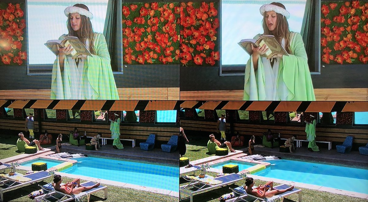 ScarfOfLove's tweet photo. My favorite BB punishment so far #BB20 #Hamlet #MoreHam https://t.co/KYonuE0K3V