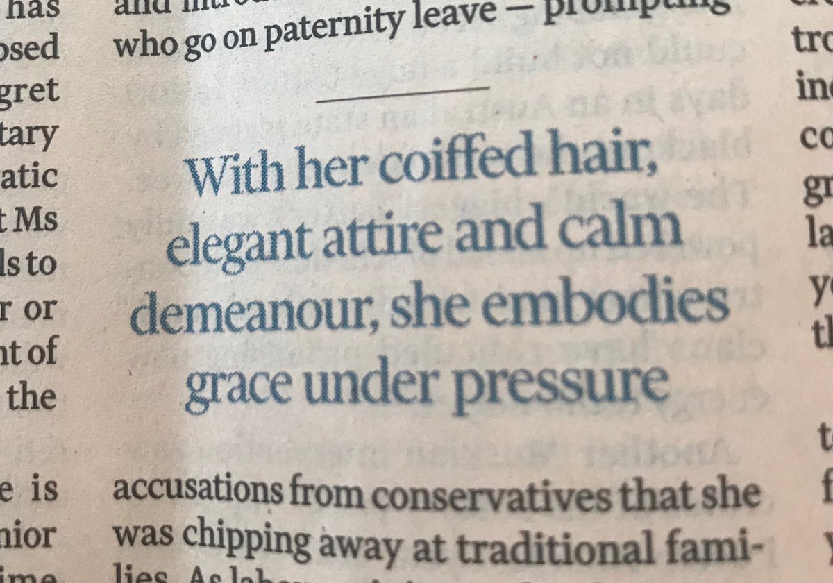 CulturalRachel's tweet photo. Come on ⁦@ftweekend⁩ - was the highlight of your article on German Defence Minister Ursula von der Leyen really the observation on her hair? #Women #Equality https://t.co/H0zMmWhnpH
