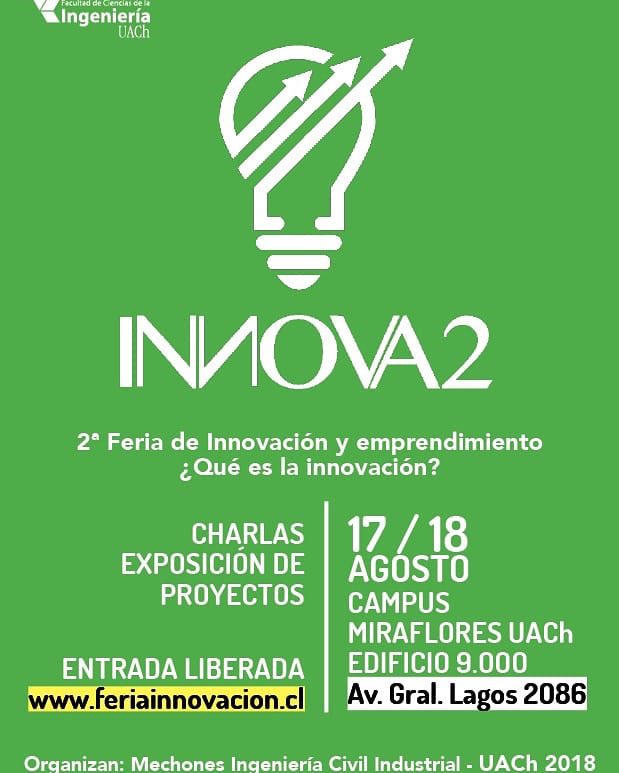 Feriainnova's tweet photo. Todos y todas cordialmente invitados  a la segunda versión de nuestra feria de innovación y emprendimiento #innovacion #innova2 #valdiviacl #mirafloresUACh https://t.co/e8S6LqasFM