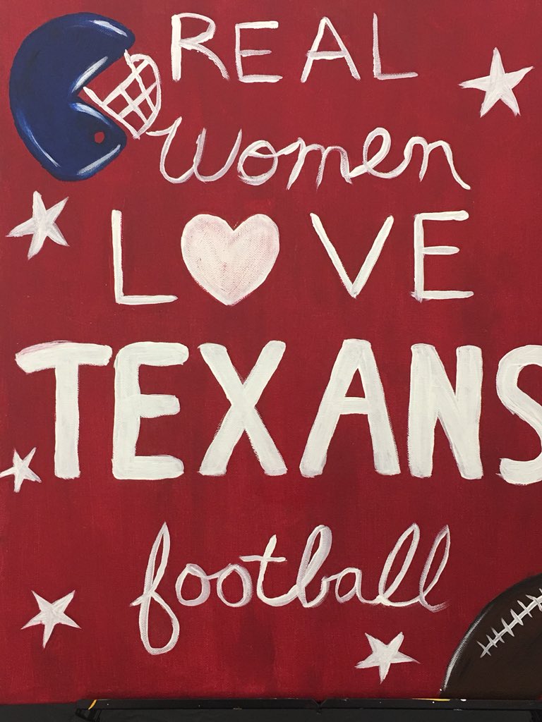 cgraham22's tweet photo. Houston Texans Battle Red Ladies...down, set, paint event #BRLDownSetPaint #Palais https://t.co/5juC2MbW7w