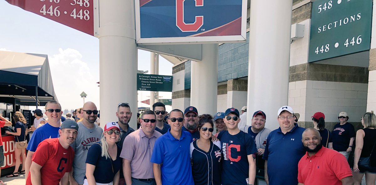 What a fun day celebrating the success of this crew! And a win for the Tribe! Looking forward to the next round of high-fives and rowdy fans...except not so much THE rowdy fan. 😉 #OhioHustlesHarder #lifeatatt #GoTribe #thisisCLE #OHPA #NOHlimit #AllOHverIt