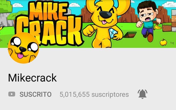 abi_sejas's tweet photo. Felicidades @MikecrackYT ya somos 5 millones, cada vez somos mas y te lo mereces♡♡♡♡♡♡ https://t.co/11yG6r01t3