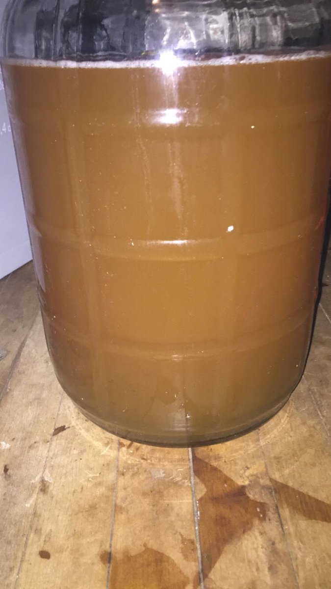 danbrewss's tweet photo. CKDW IPA,  Into the secondary, dry hop time. Cleared up a bit. #613beer #homebrew #ipa #littlehazy brewed together with @plippy https://t.co/2UNhKraVVn