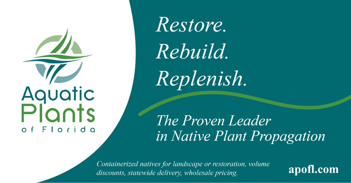 FANNisOnline's tweet photo. FANN member Aquatic Plants of Florida will be exhibiting at the #NativePlantShow Oct 18-19, 2018 in #Bradenton FL. A supplier of Sea Oats and year-round pond plants thanks to their tissue culture lab. https://t.co/v1Dh9AGW4y https://t.co/7uttEt5O5B