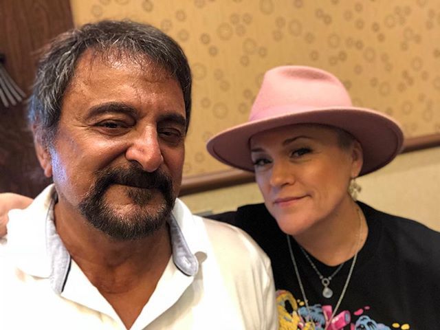 celisemccarthy's tweet photo. With #tomsevini at #madmonsterparty2018 https://t.co/Fms46ZvzGW https://t.co/nYjrgF0jO3