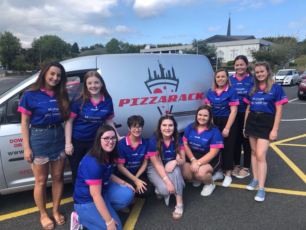 michaelafound's tweet photo. Ardboe Camp was jam-packed! Campettes sang at the local nursing home💕 Ellen Campbell spoke about her journey to @RoseofTralee_ 🌹 McConville’s, Nisa sponsored lots of ice lollies &amp;the fantastic @Pizzarackardboe donated pizzas for our leader get-together #doyouseeapatternhere🍕 https://t.co/7NNDxzwVfJ