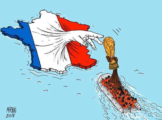sarmadiqbal7's tweet photo. Congratulations France for winning the World Cup 2018. #FRACRO #WorldCupFinal #WorldCup #FranceCroatie #WorldCupRussia2018 #MistahMasalati #Paris https://t.co/W2Zn2ayOcO