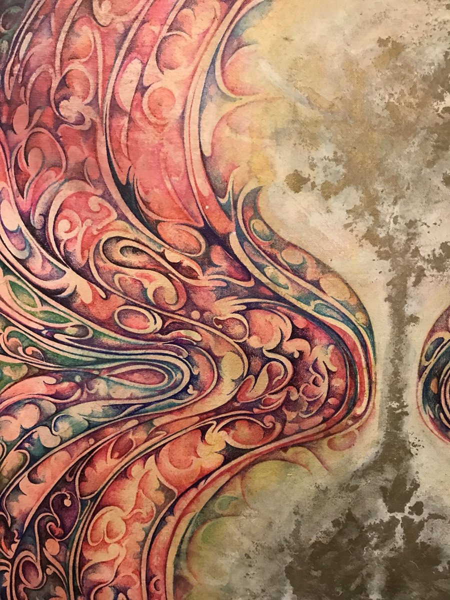 gabpirolo's tweet photo. #deails #abstractart #fantasy #mixedmedia #happyincolours https://t.co/PRhtqZzQev