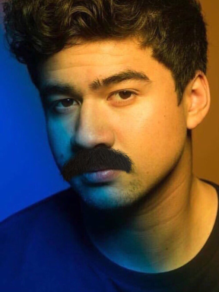 Ashton5SOS's tweet image. Here is some art you have made, that makes me determined to be a more full rounded musical and visual artist. &amp;amp; also a picture of @Calum5SOS with a dirty mustache.