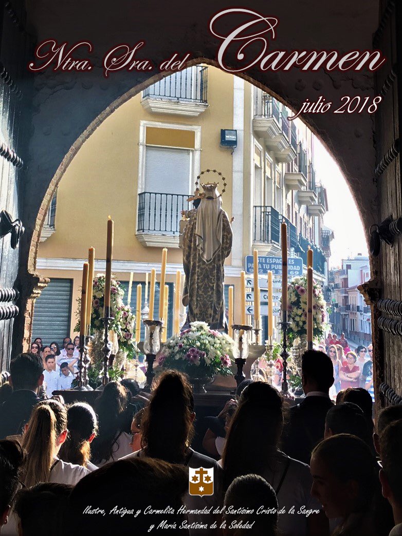 sangreysoledad's tweet photo. Mañana a las 20 horas procesion de la Virgen del Carmen.
#orgullocarmelita #sangreysoledad https://t.co/yEAKlBQFFT
