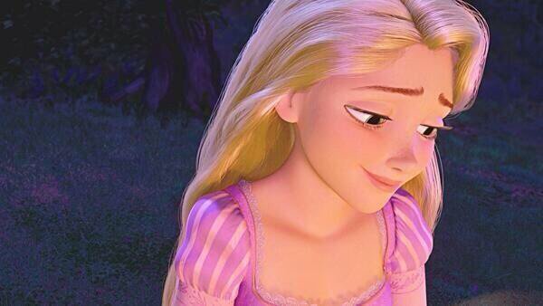 рапунцель мечтает.