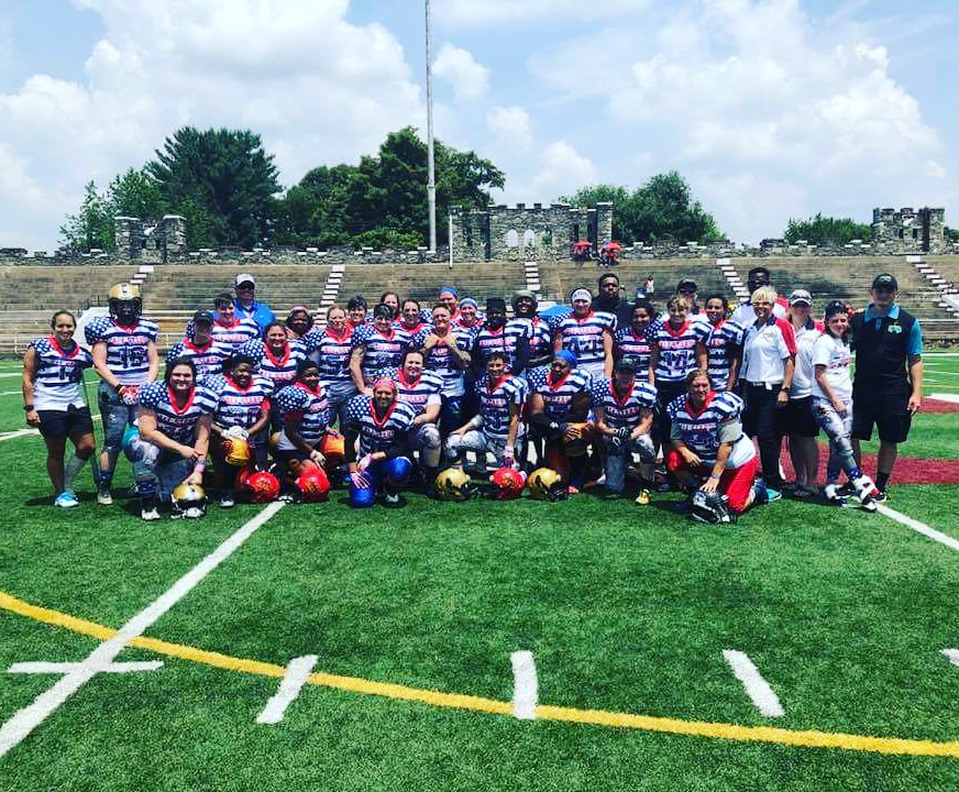 nfpumas's tweet photo. USWFL ALL-STAR GAME! 
#pawsoutclawsout #nfpumas #keepinitteal #USWFLfootball #USWFL #womenstacklefootball  #teamsideline #pumasontheprowl #squadgoals https://t.co/zoJoc5l2ze