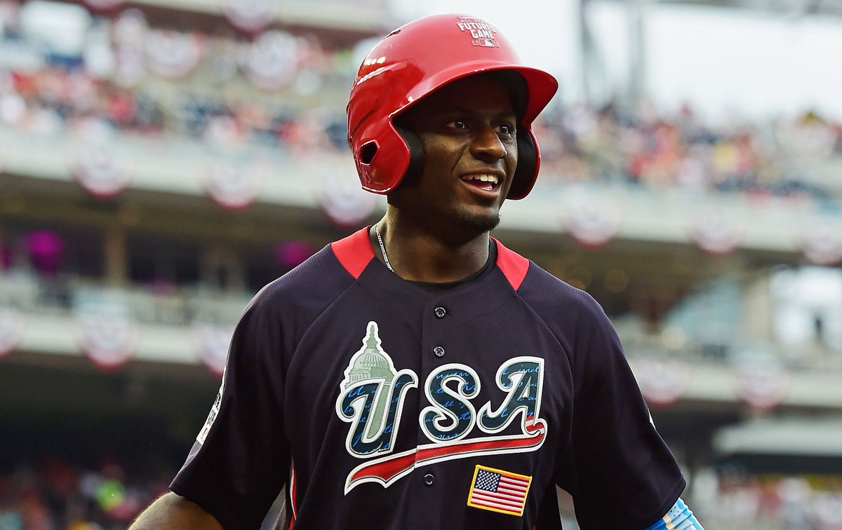 Reds's tweet photo. Taylor Trammell is your 2018 @SiriusXM All-Star #FuturesGame MVP!

Congrats, @Taytram24! #RedsMiLB https://t.co/Pnb8ijOMmU