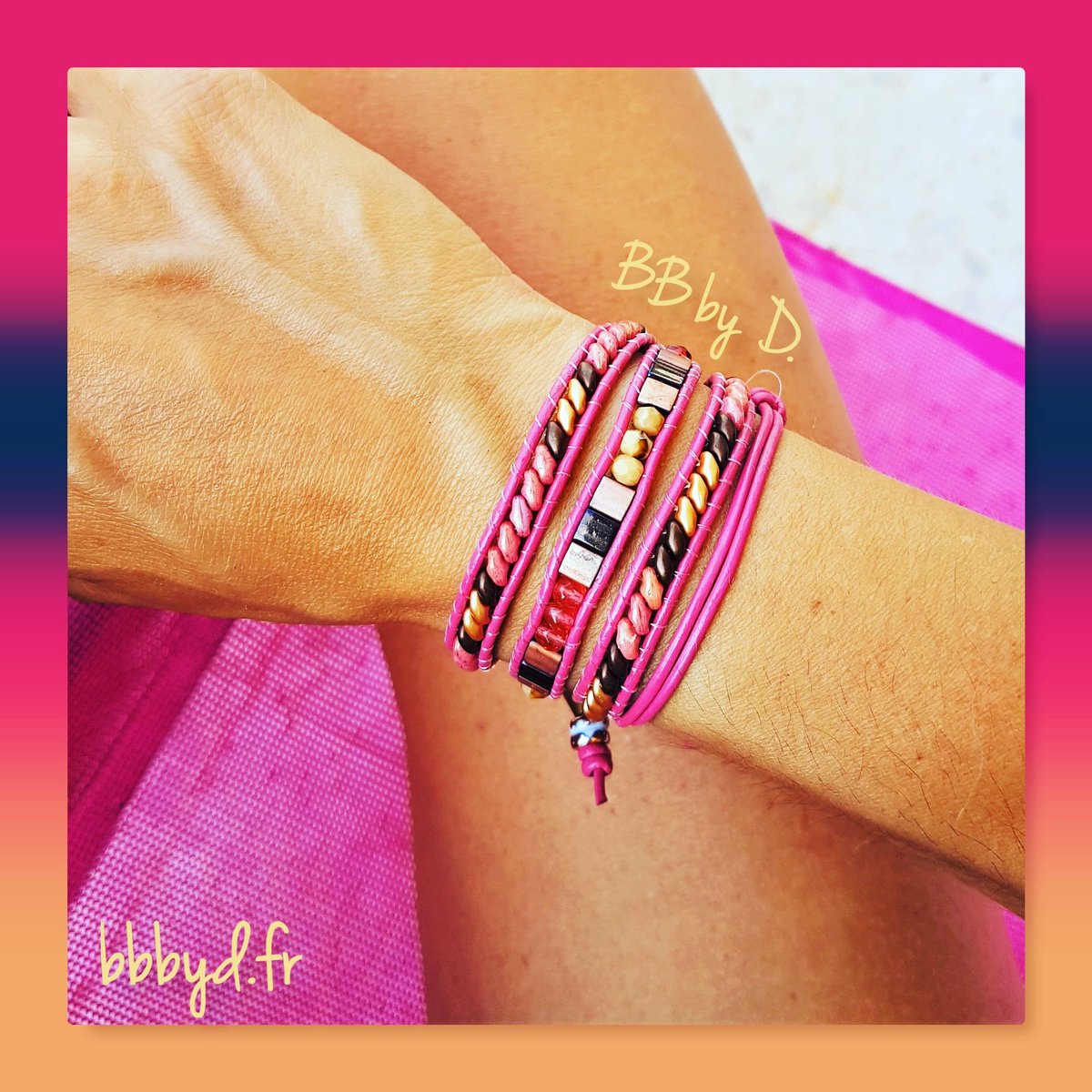 😜✌✌💖
➡️➡️➡️ bbbyd.fr 
-
#bbbyd #beaded #bracelets #eShop #style #bohostyle #bohemian #Hippiestyle #hippie #Ajaccio #EtsyJewelry #Etsy #womenstyle #wraps #summer #2k18 #jewelrydesigner #jewelryoftheday #jewelrylover #MadeInFrance #handmadewithlove