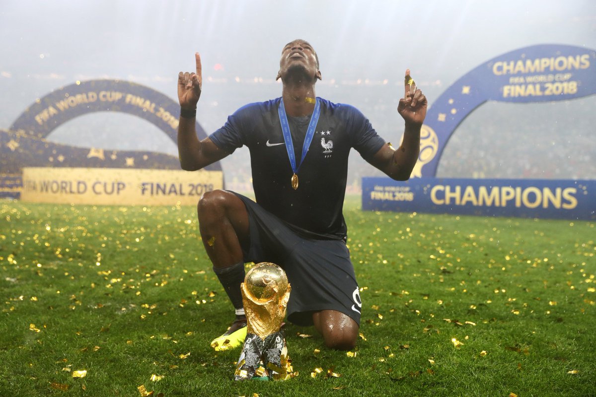 WaleedSaad92's tweet photo. A dream come true .. After the nightmare of Euro final 2016 here we are the Champions of World Cup 2018 Thank you France You're an Amazing team and you deserve it 🏆💙🇨🇵
#AllezLesBleus #WorldCup #WorldCupFinal https://t.co/0tYcGBVER2