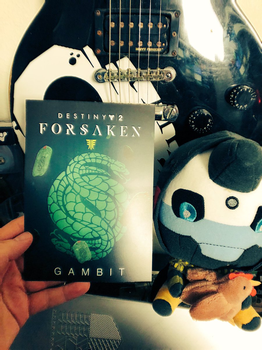 damnitbennett's tweet photo. Retweet and follow for a chance to win this #destiny2 #gambit emblem code! https://t.co/eZKUogCj5v