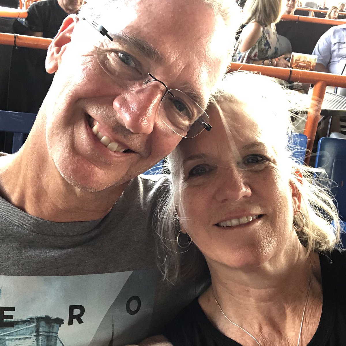 cbmadding's tweet photo. Taking in a concert with my baby! #reospeedwagon #chicago with @Mikemadding https://t.co/OXEODf8Bbq