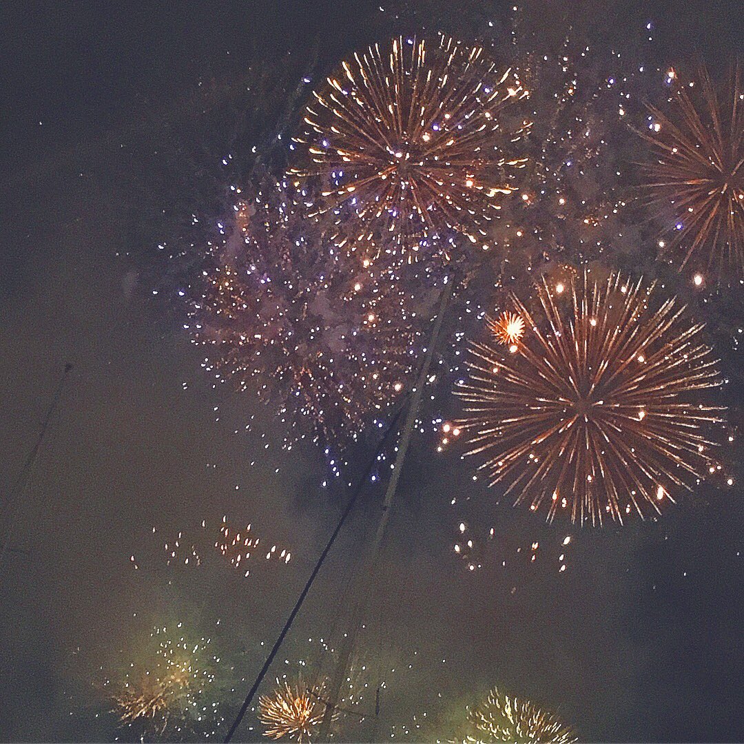 kraaaan's tweet photo. 花火きれいだった😚YESTERDAY https://t.co/W7XaqZhujK
