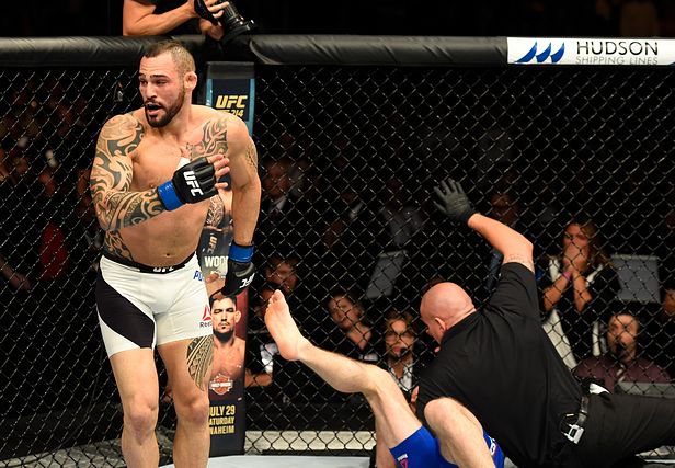 July 16, 2017 1 years ago today, Santiago Ponzinibbio defeated Gunnar Nelson via KO due to punches at 1:22 of the 1st round at UFC Fight Night 113. The win was @SPonzinibbioMMA fifth consecutive victory in a current six-fight UFC win streak.