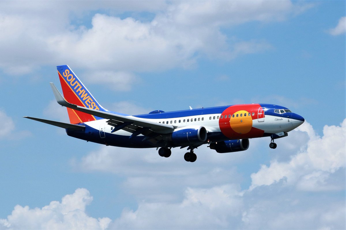LSAviationPhoto's tweet photo. Finally caught @SouthwestAir #ColoradoOne yesterday at @DallasLoveField.  Can someone show me some #luv with a like/retweet.  
@BoeingAirplanes #B737 #avgeeks #avgeek #aviationphotography #aviation https://t.co/qsy1wO4FjA