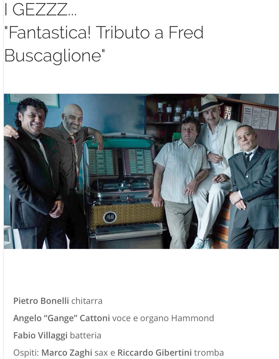 pcjazzclub's tweet photo. Sabato 21 primo concerto #SummerTime18 #iGezzz...! #Morfasso https://t.co/SI29v1BlG6 @PiacenzaSera @Italiajazzclub @Liberta_it @Bookbankpc @libertapc @giornalemusica @musica_jazz https://t.co/kHnDh70tt7