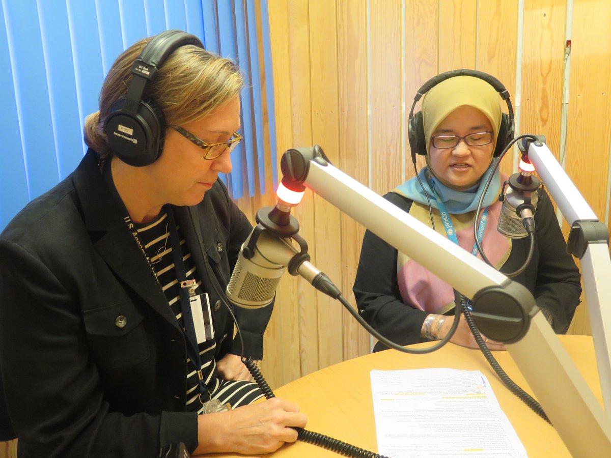 Ms, Wendy Wheaton, Acting Education Director USAID South Sudan Mission, and Nor Shirin MD Mokhtar, Chief of Education in UNICEF.