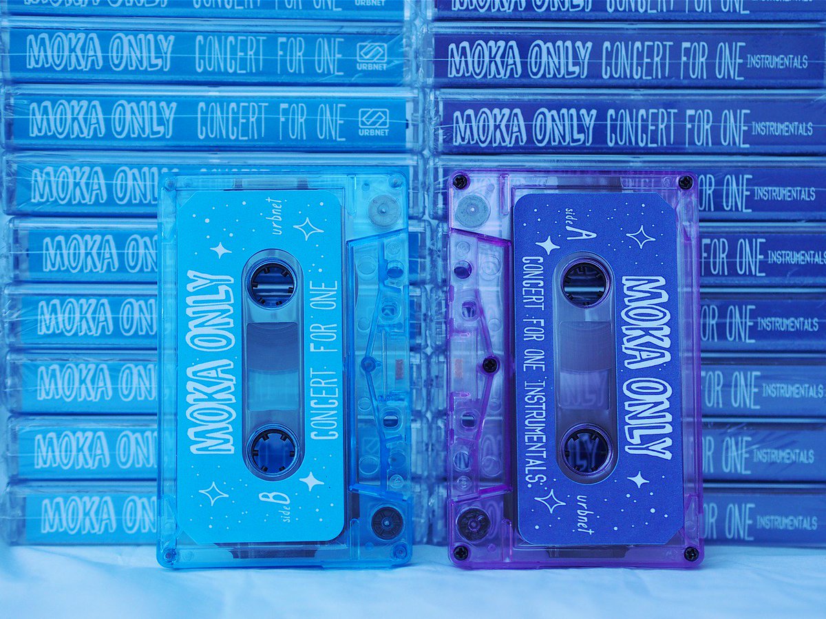 URBNET's tweet photo. #MOKAONLY/ @MOKA_ONLY #ConcertForOne and Instrumentals #cassettes back in stock and shipping this week #raplegend #vancity #rap #hiphop #torcharoons #cassetteculture #cassettes #undergroundhiphop  #jazzrap #studiollife #lofi #beats

 🌙✨ https://t.co/usYJ1B4b9D ⭐️🌕 https://t.co/iL8Ttkkn46